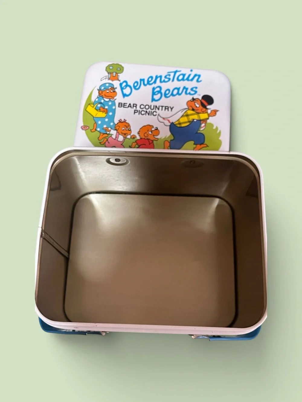 Vintage 1987 Berenstain Bears - Bear Country Picnic Tin